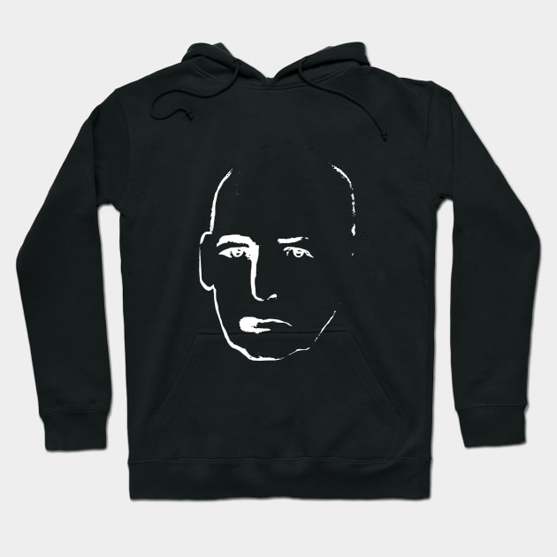 Rem Koolhaas - Illustration face Hoodie by SLGA Designs